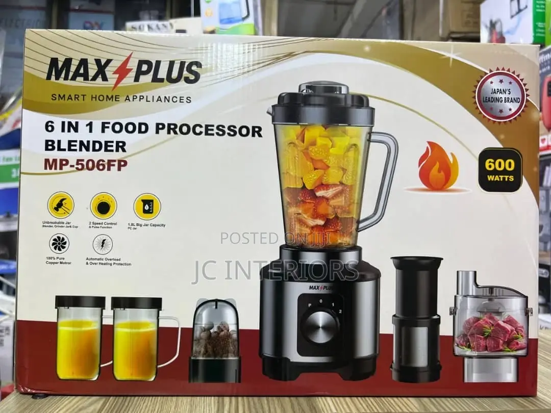 6 in 1 Maxplus Blender at 195000 Ugx