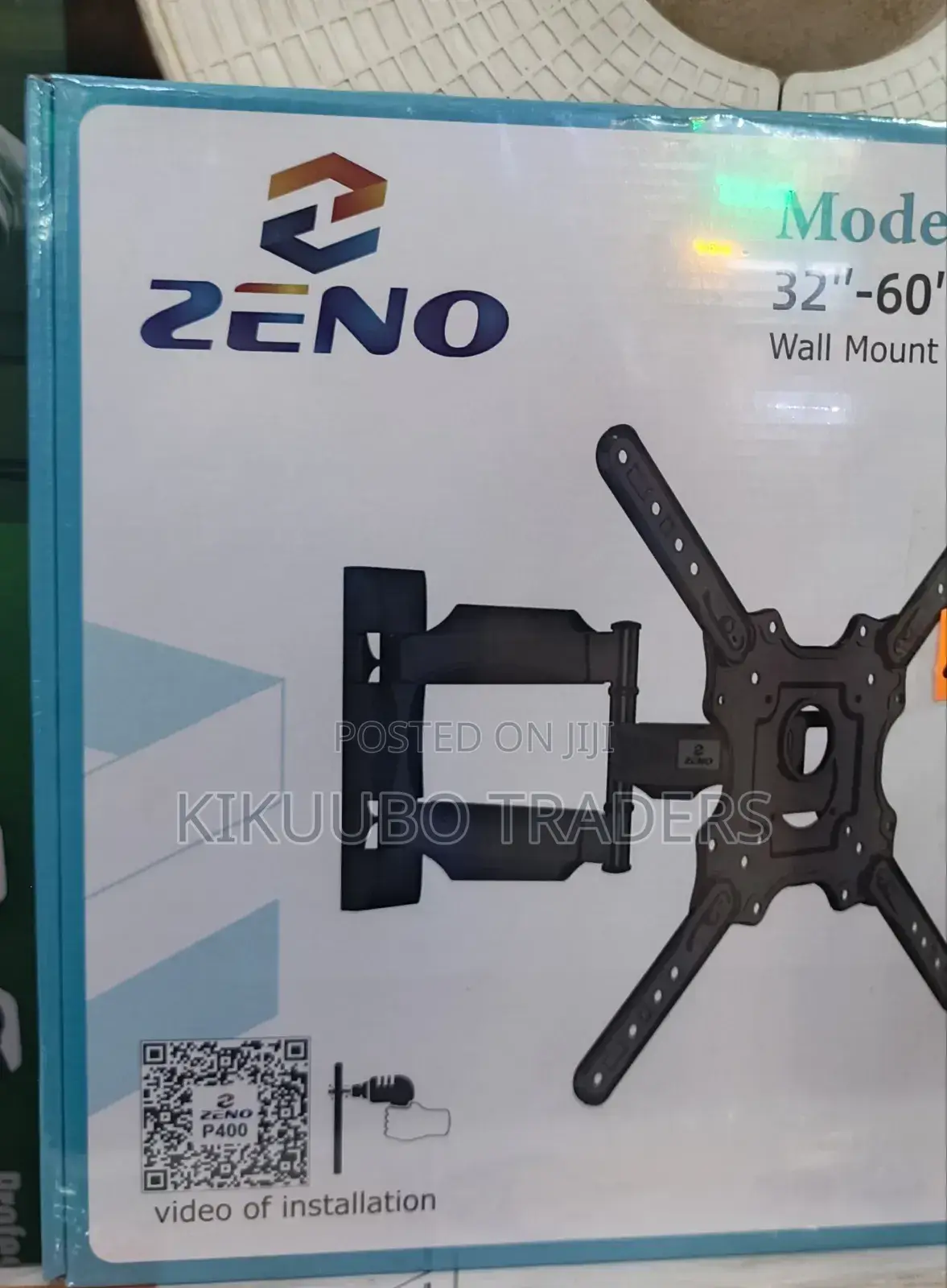 Zeno P400 Single Arm Cantilever Tv Mount for 32′′-60′′ TVS