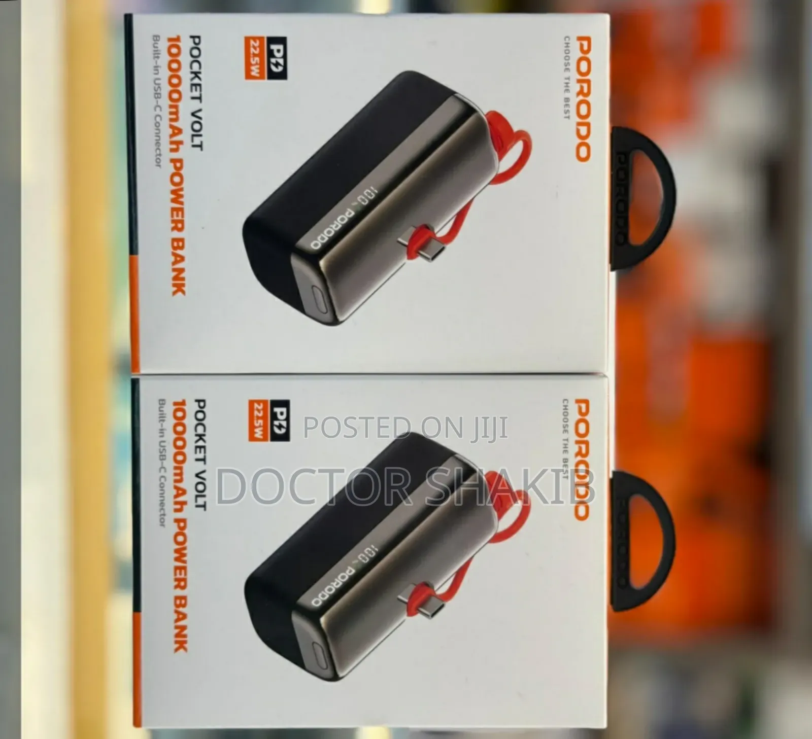 New Porodo Pocket Volt 10000mah Nano Power Bank