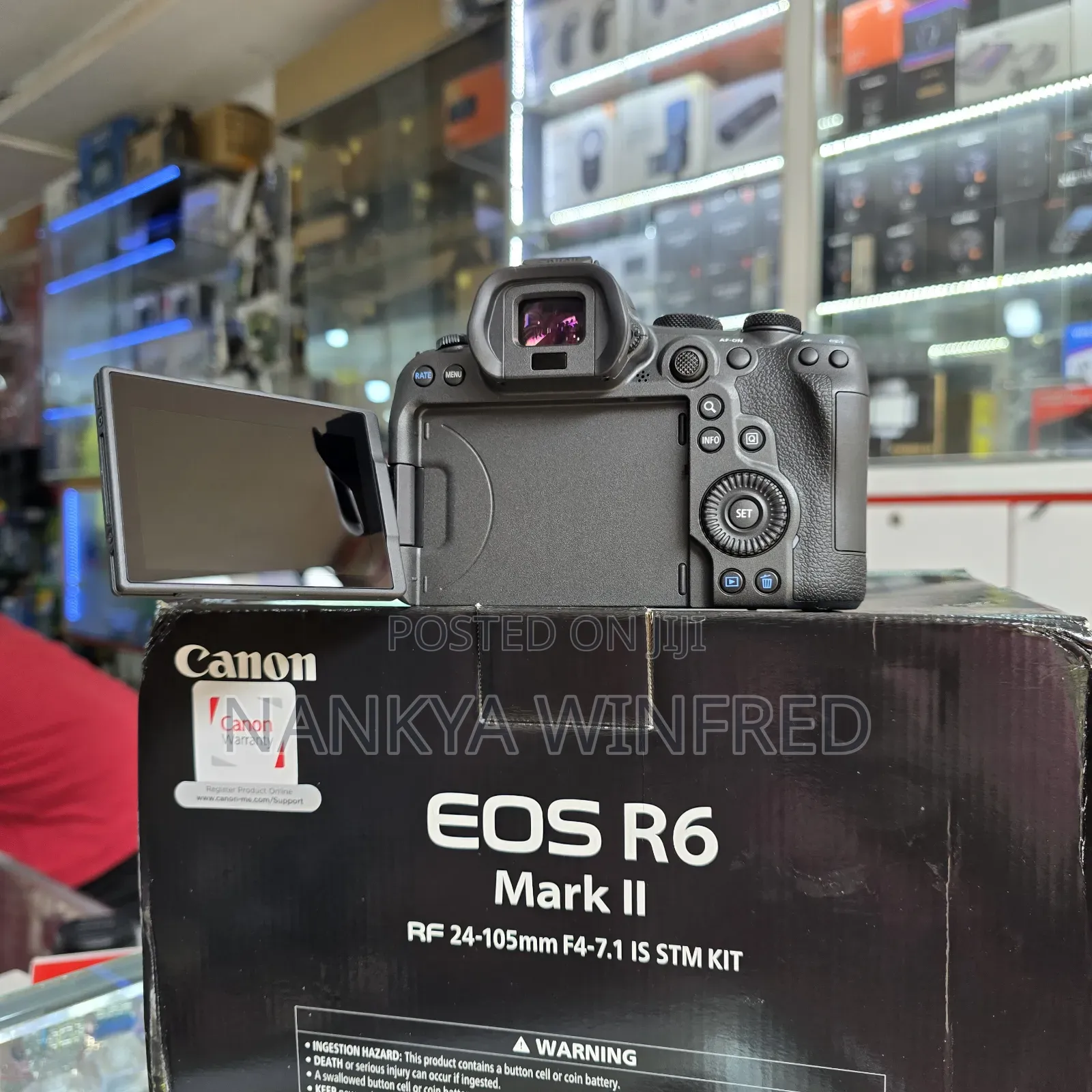 R6 Mark Ii Body and 24-105mm
