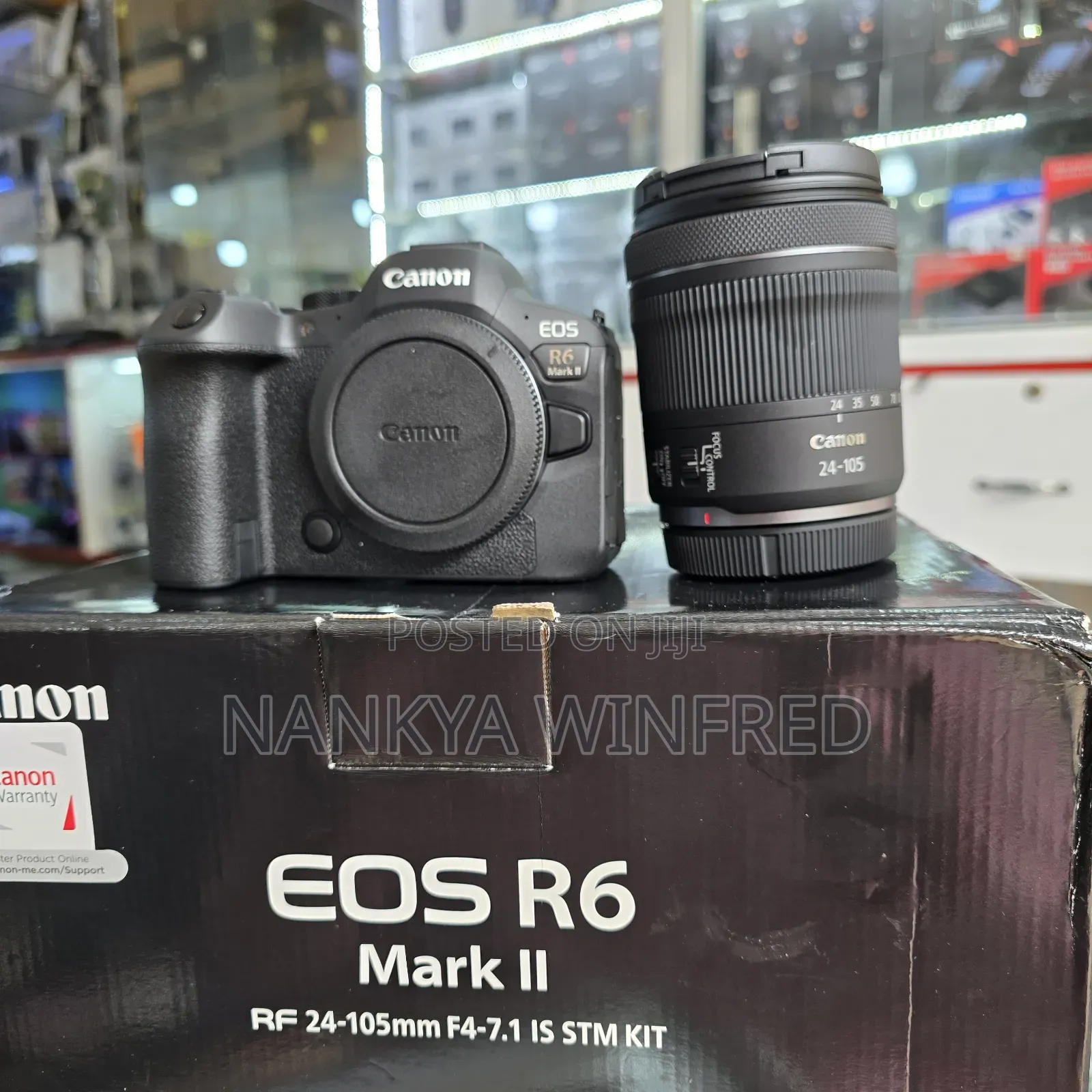 R6 Mark Ii Body and 24-105mm