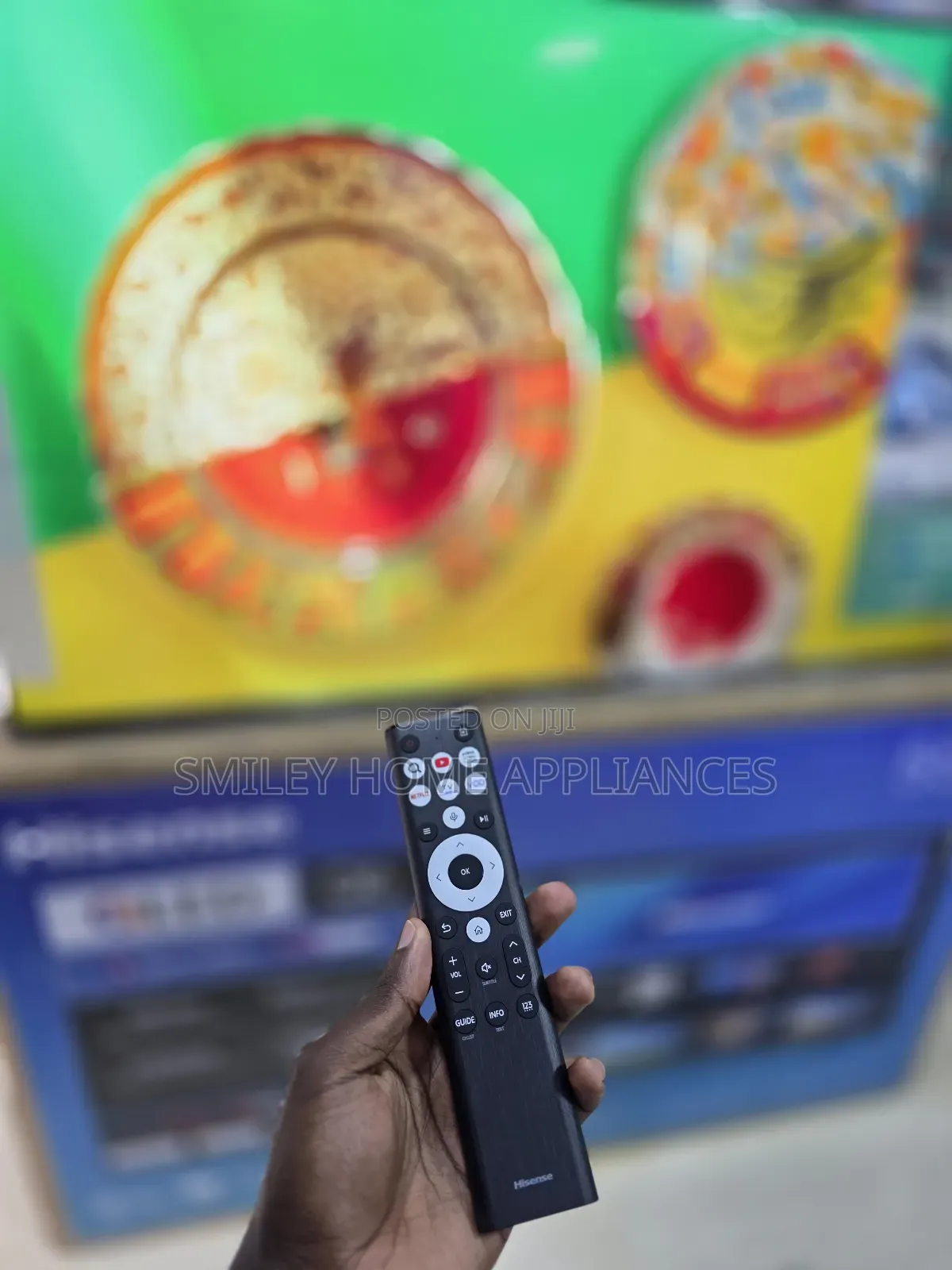 Hisense 55q6q 55inches Qled- Quantum Dot Display Tv 2025 Model