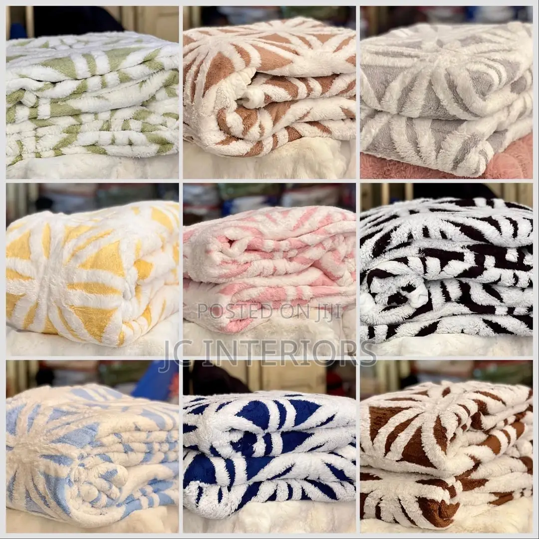 Throw Blanket, Sherpa Blanket - Multi Colour