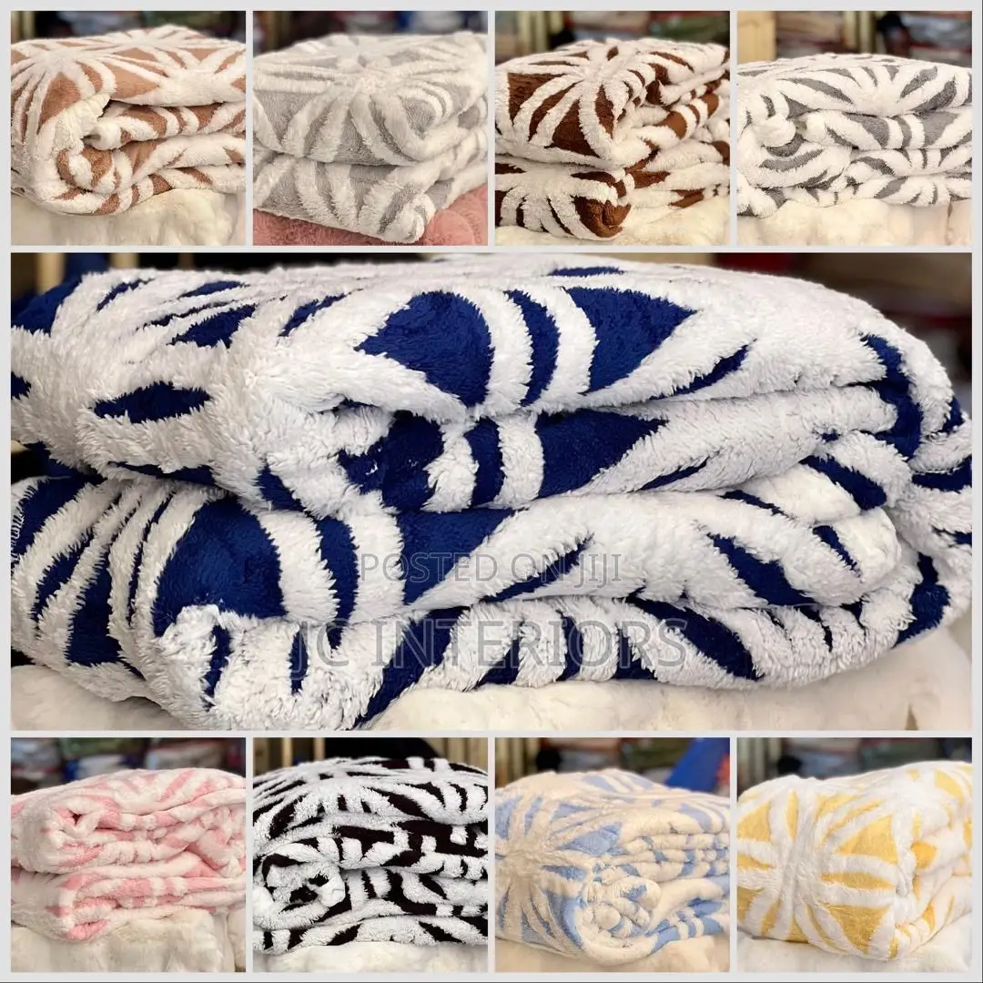Throw Blanket, Sherpa Blanket - Multi Colour