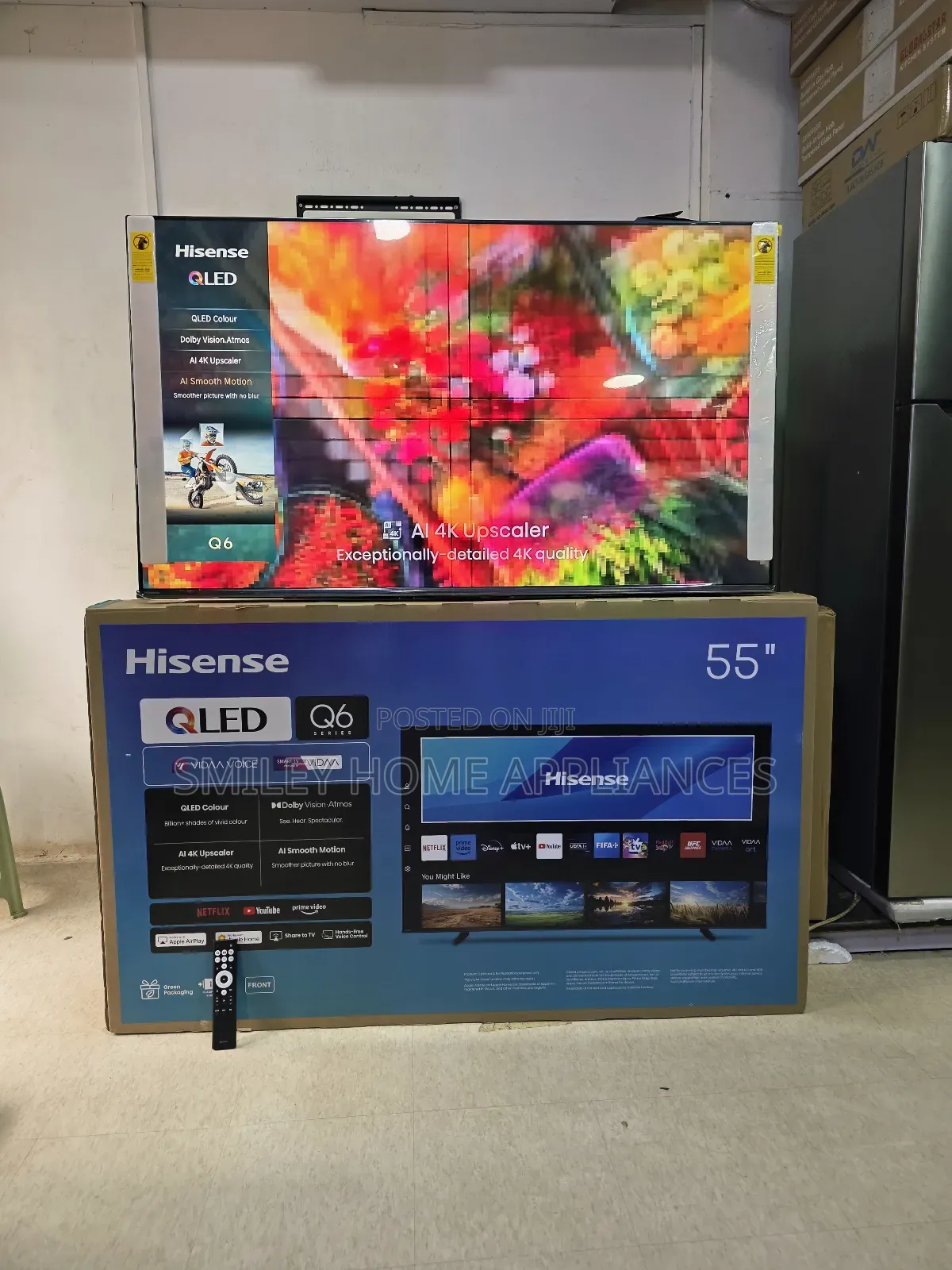 Hisense 55inches Q6 Series Qled4k 55q6q 2025 Model at 20%Discount Price