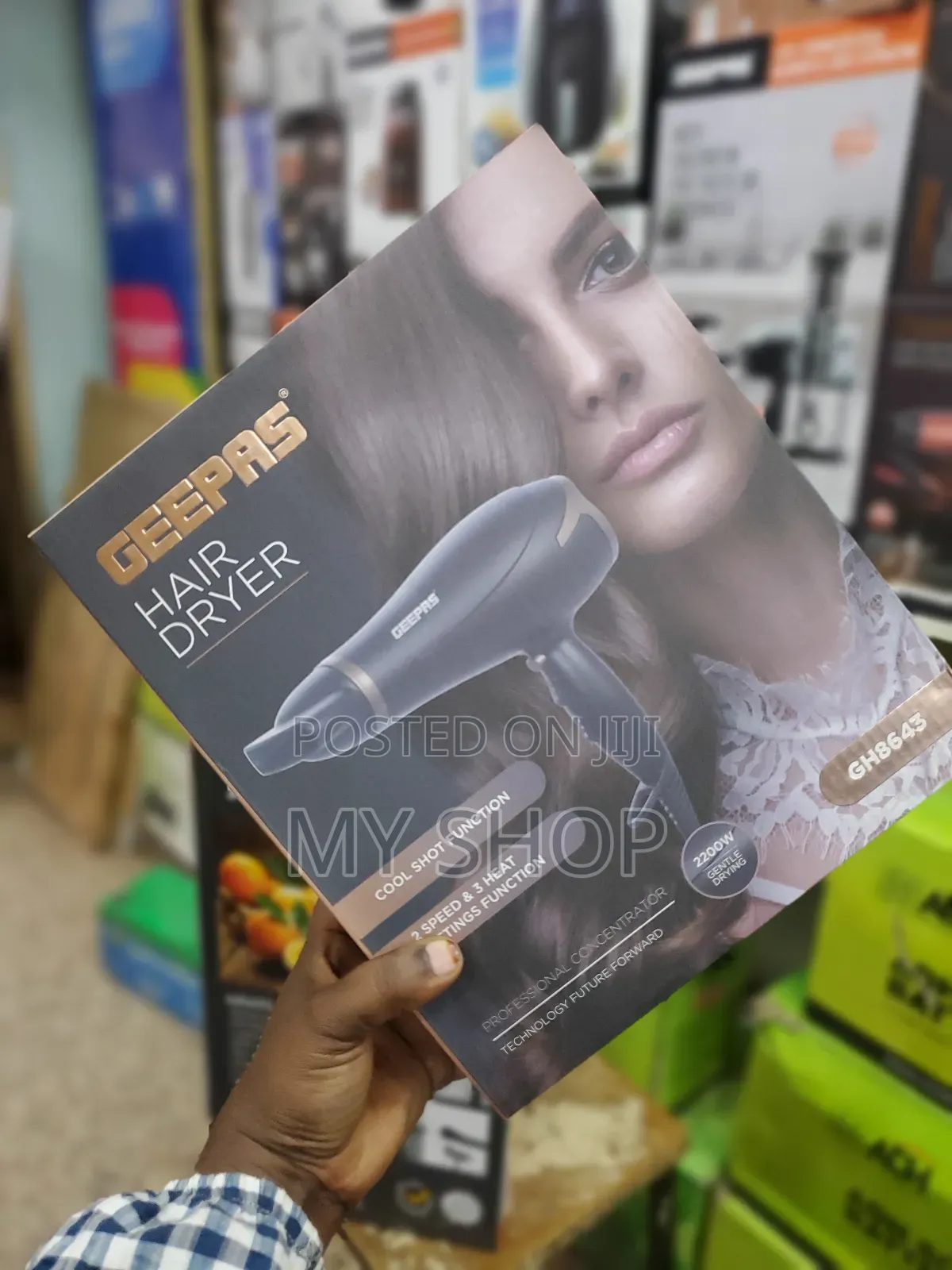 Hand Hair Dryer Geepas
