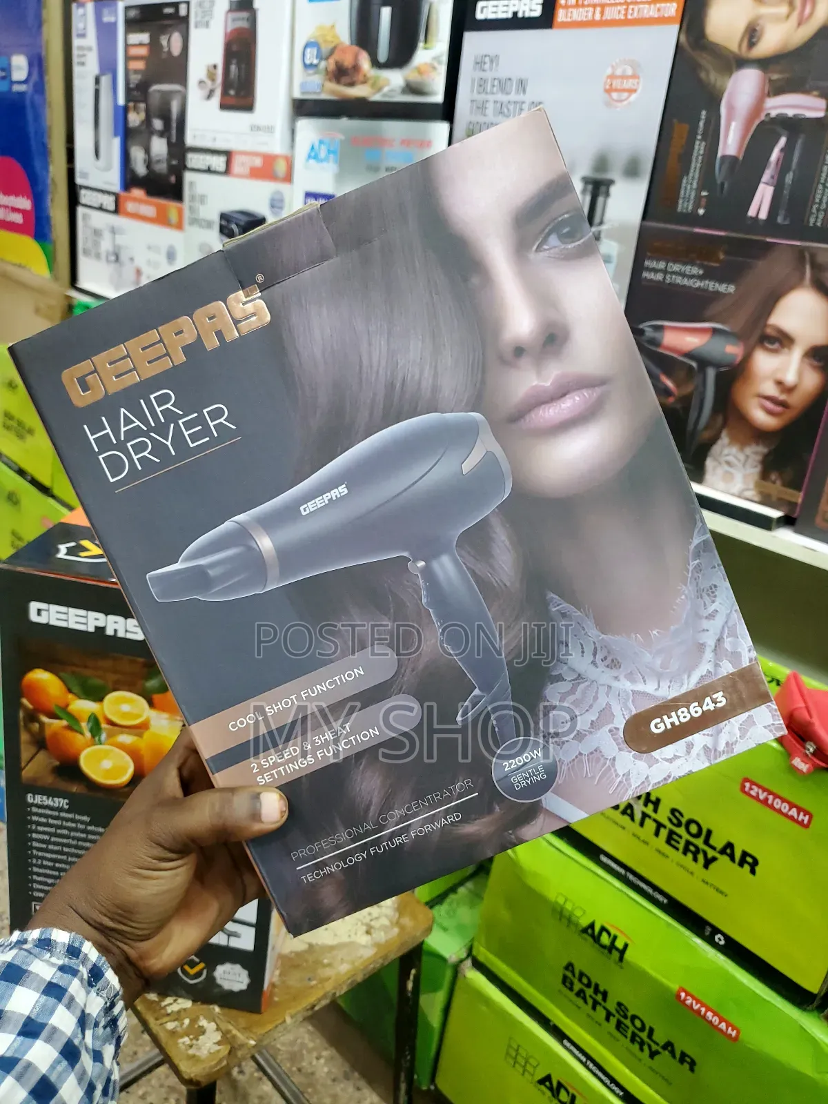 Hand Hair Dryer Geepas