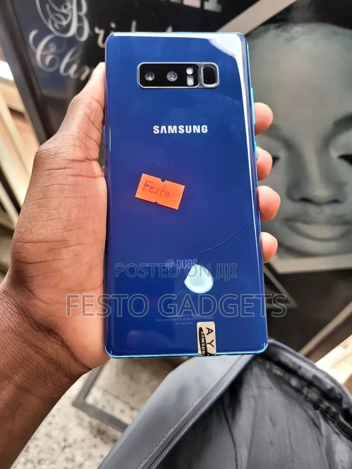 New Samsung Galaxy Note 8 256 GB Blue