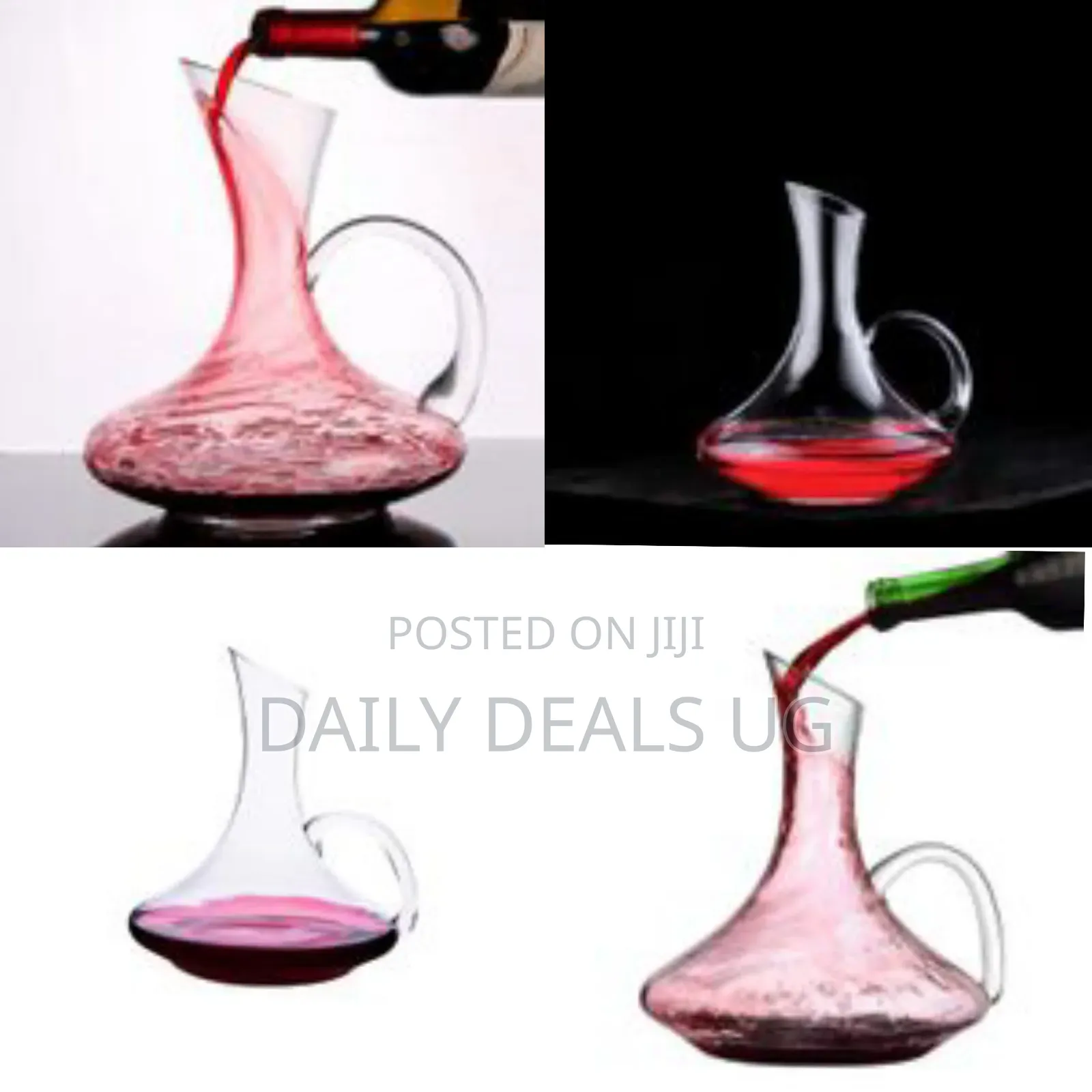 Clear Liquor Alcohol Whisky Wine Decanter Hand-Blown Creative Gifts