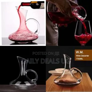 Clear Liquor Alcohol Whisky Wine Decanter Hand-Blown Creative Gifts