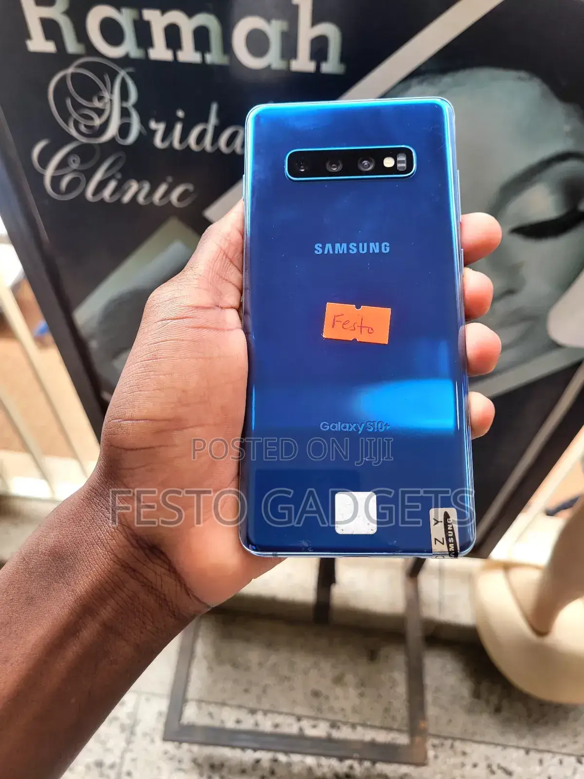 New Samsung Galaxy S10 Plus 128 GB Blue