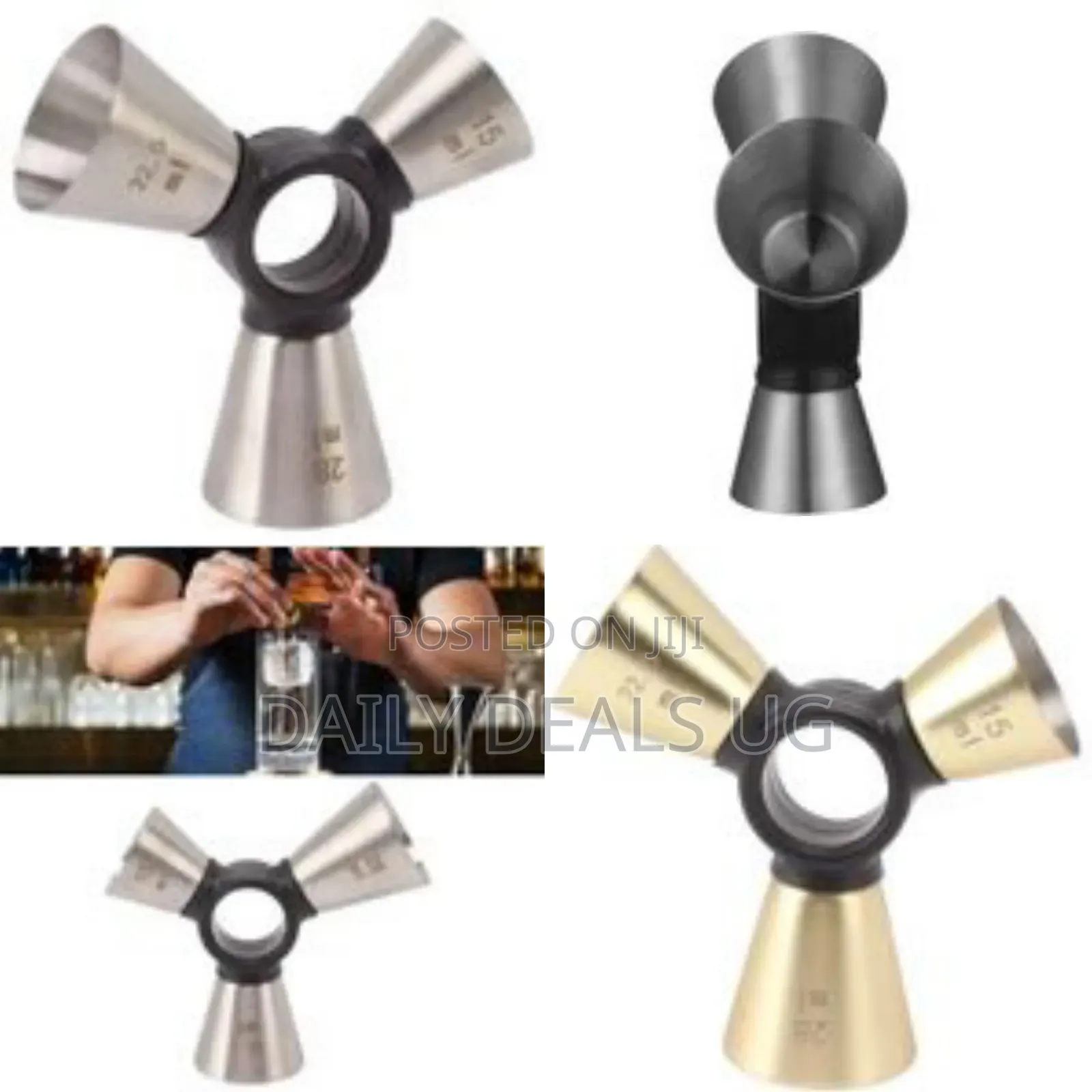 Alcohol Measuring Cup Wine Mixing Tools, 3 End Accurate Pub Reduce