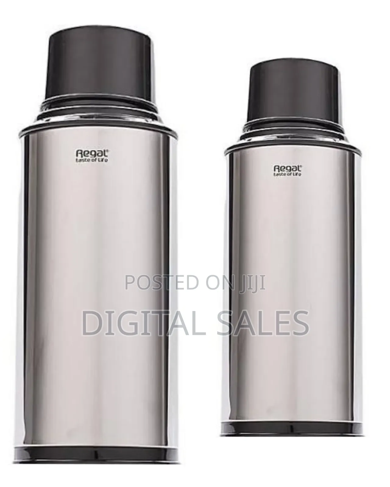Regal Stainless Steel Vacuum Flask, 1.8 Litre - Siliver