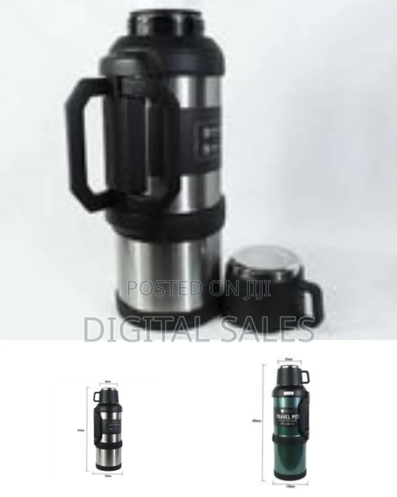 3l Stainless Steel Thermos Bottle Travel Water Kettle Vacuum Flask