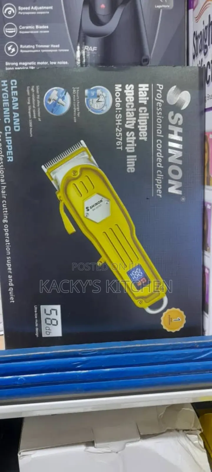 Shinon Professional Corded Clipper