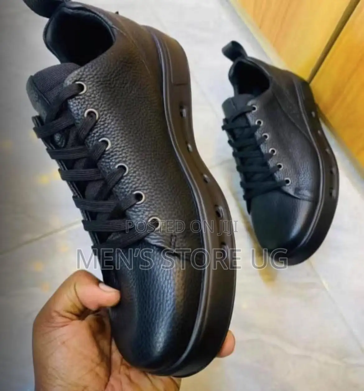 Ecco Men’S Premium Leather Shoes