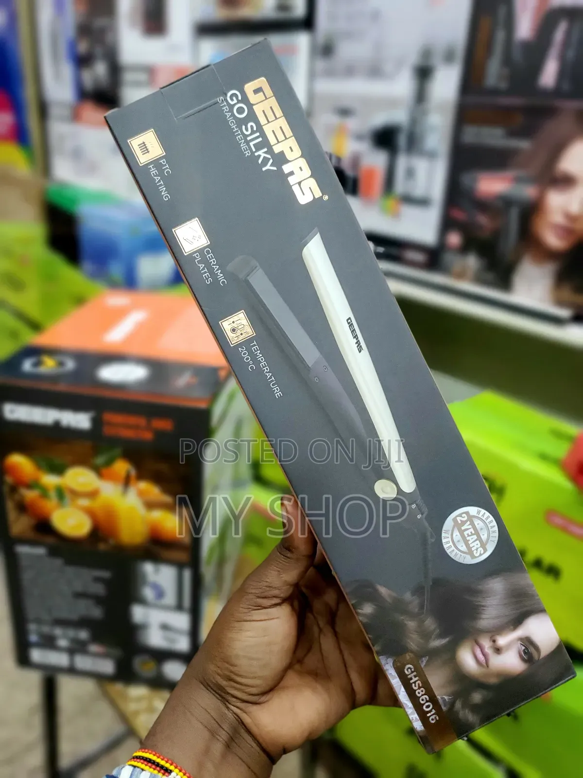 Geepas Hair Straightener (Iron)