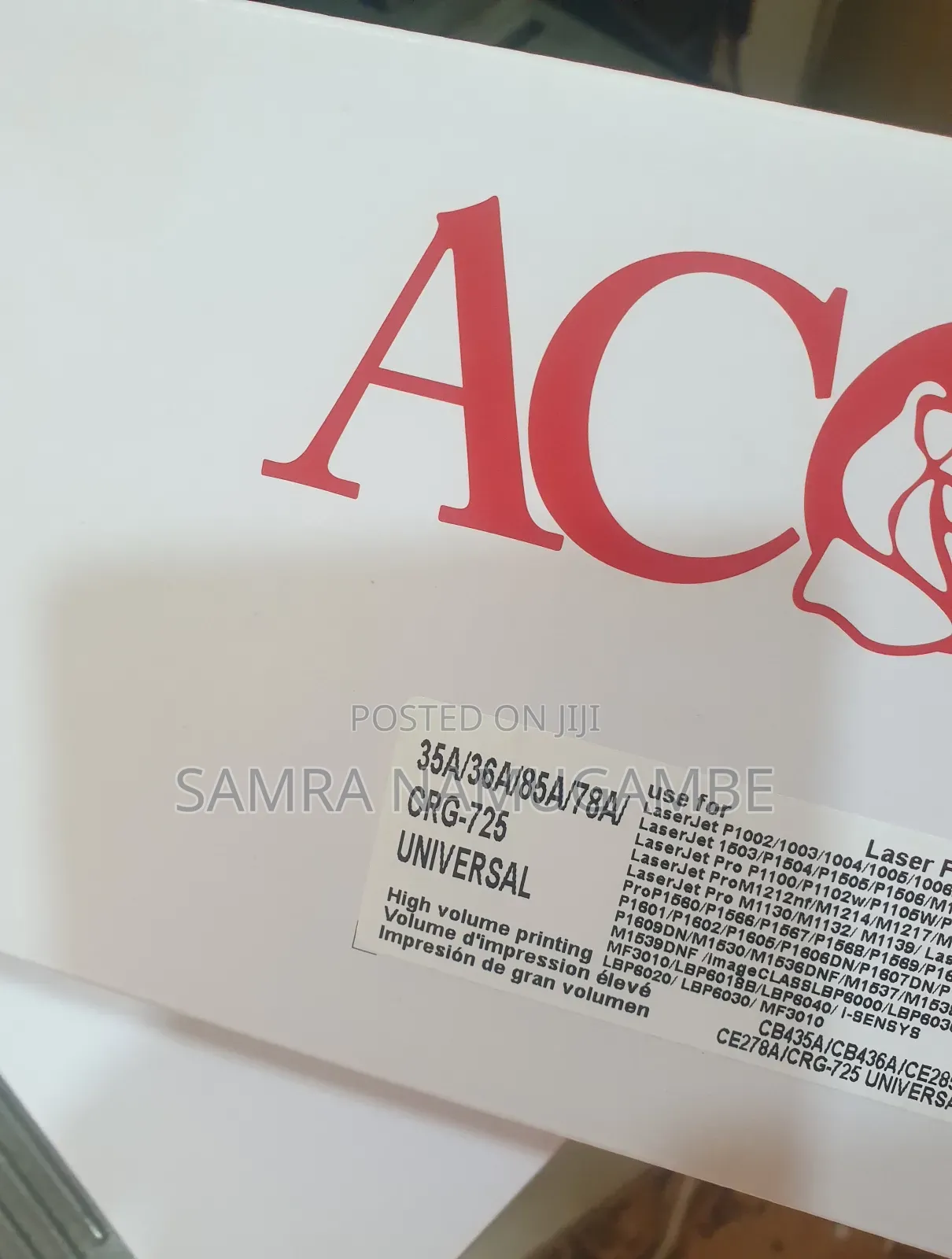 85a Aco Catridges