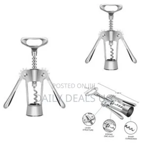 Mosaic All in One Wine Cork Screw Bottle Opener - Wine Opener, Wing