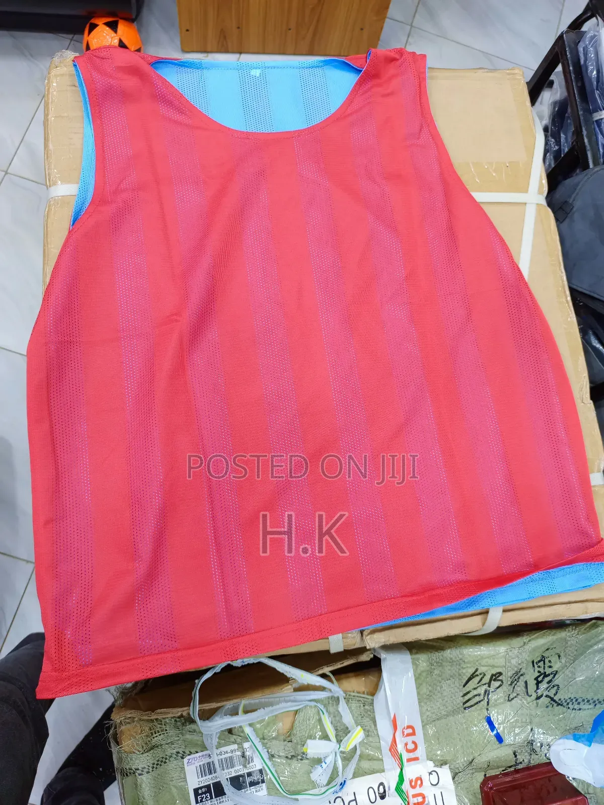 Reversible Training Bibs
