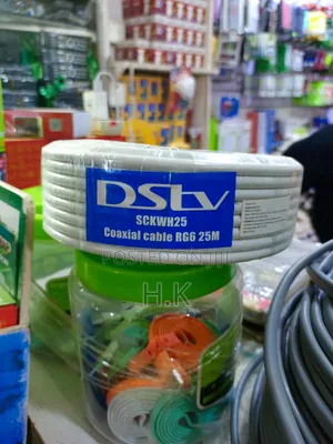 DSTV Rg6 Coaxial Cable, 25 Meters in Length.