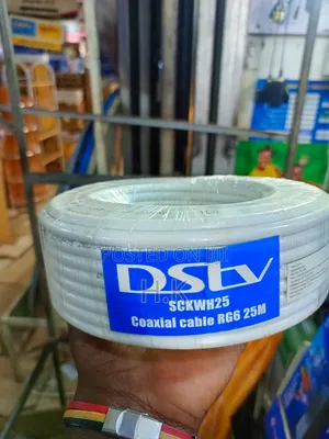 DSTV Rg6 Coaxial Cable, 25 Meters in Length.