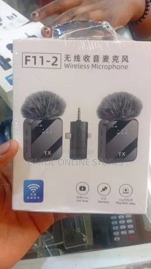 F11-2 Wireless Microphone for Recording