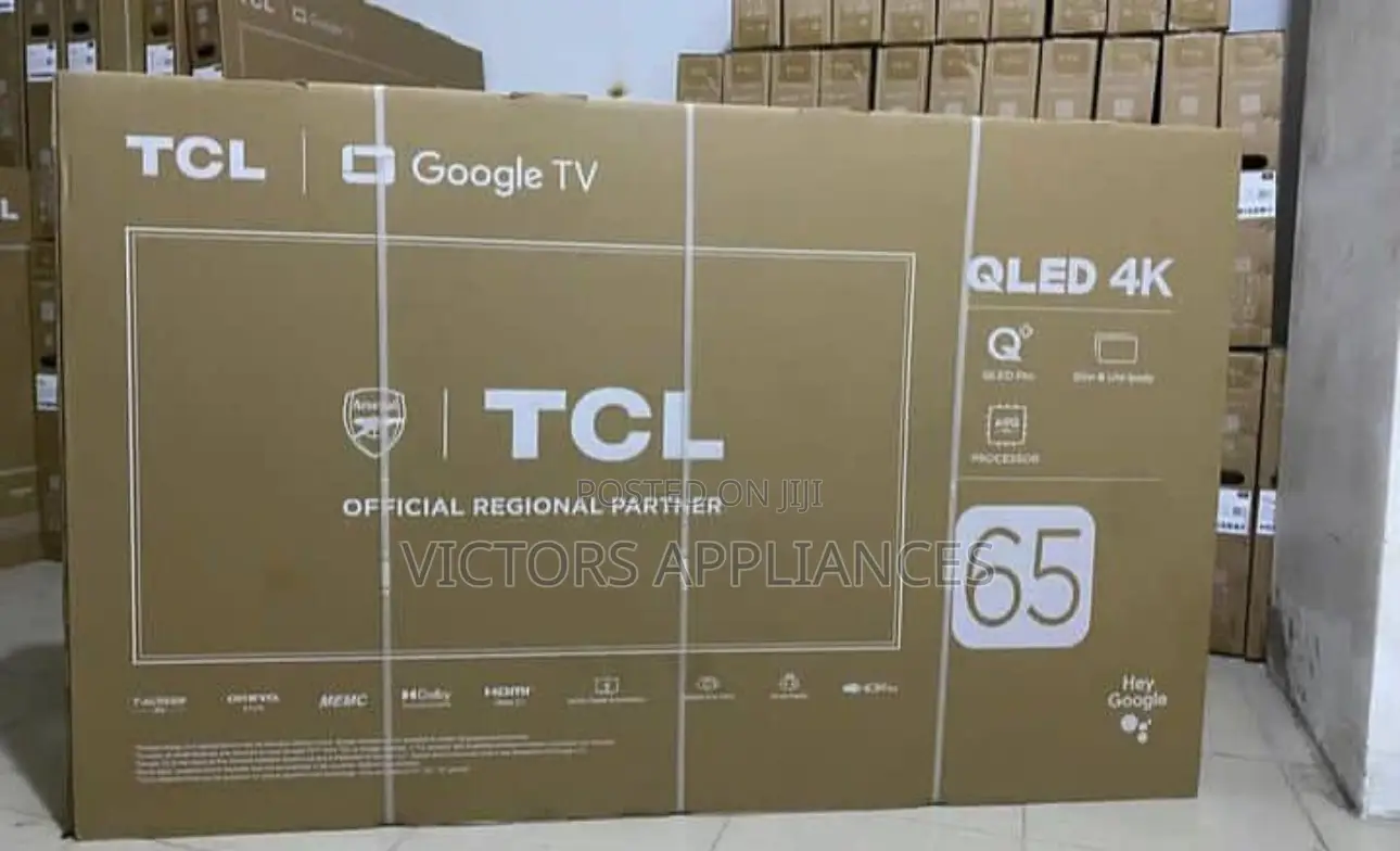 High End TCL Qled 65inches Google Tv
