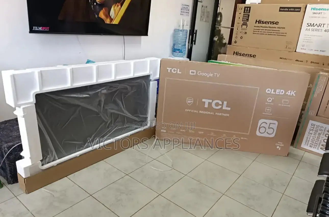 TCL 65” Qled Google Tv HDR