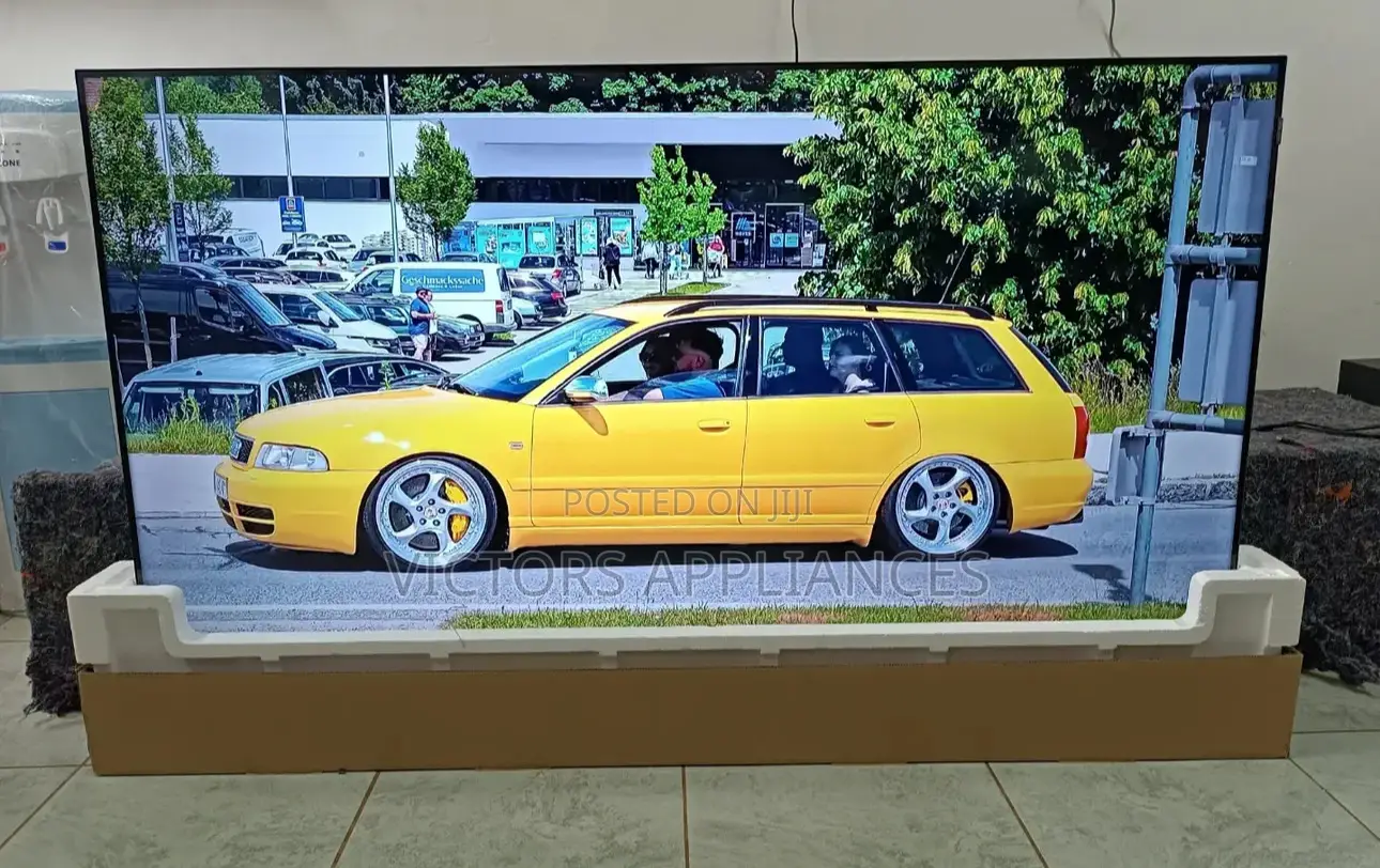 Brand New TCL 65” Qled Smart Tv Powered by Google