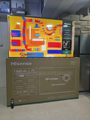 Hisense 75inches 75a6n/Q A6 Series Vidaa Smart Tv at 20% Discount Sales