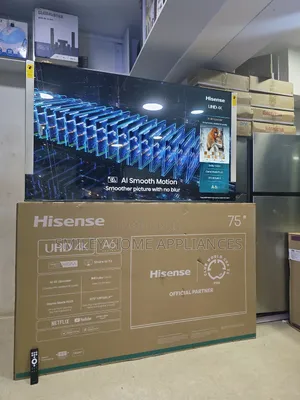 Hisense 75inches A6 Series Vidaa Smart Tv 2025 Model 75a6n/Q