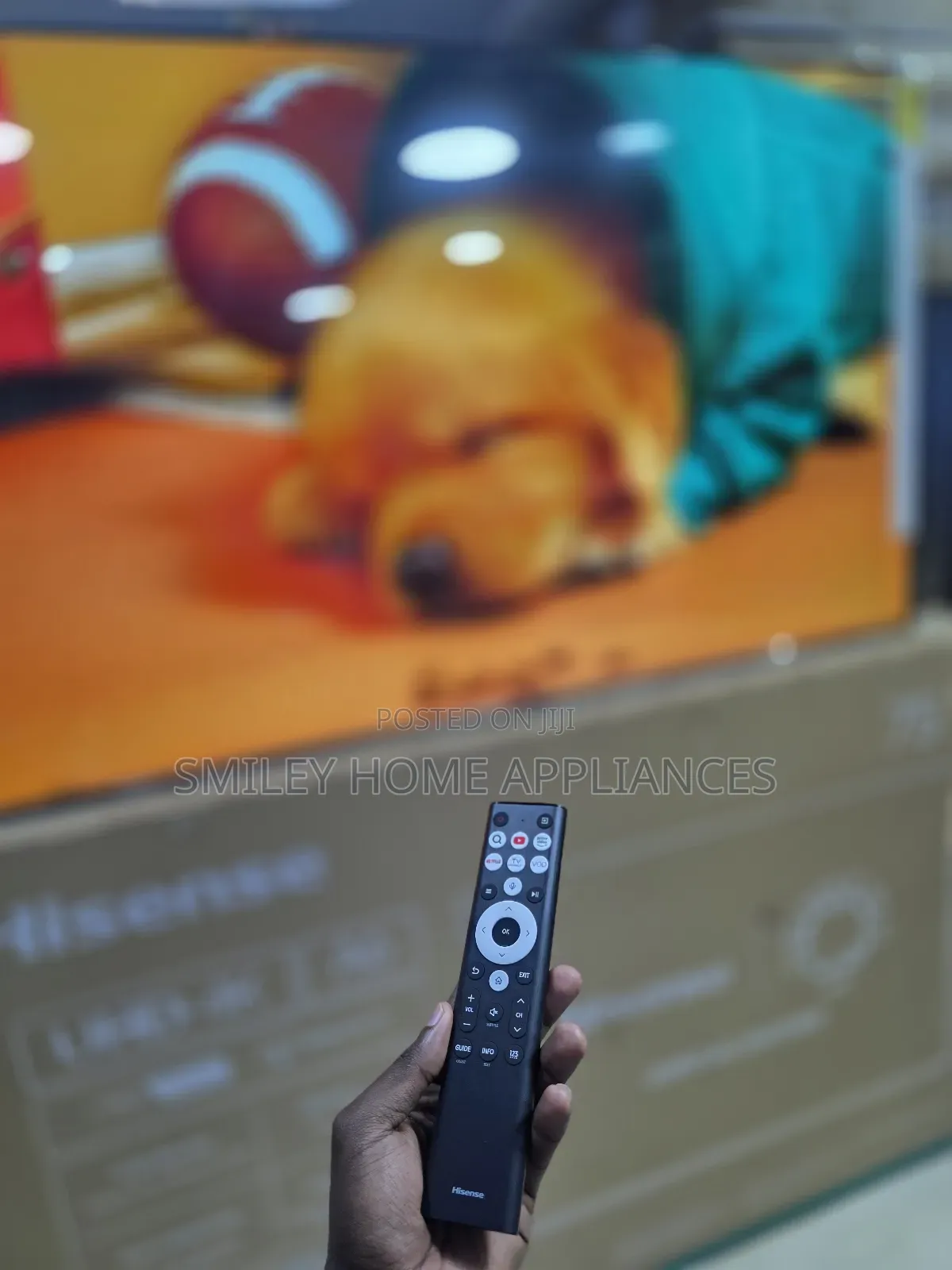 Hisense 75inches A6 Series Vidaa Smart Tv 2025 Model 75a6n/Q