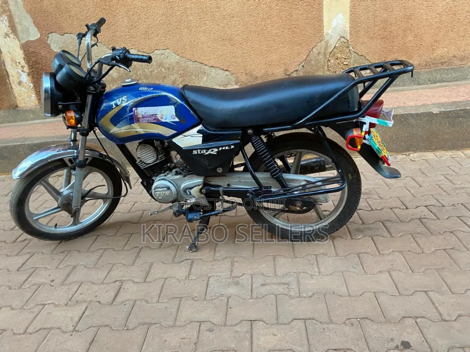 TVS XL 100 2021 Blue