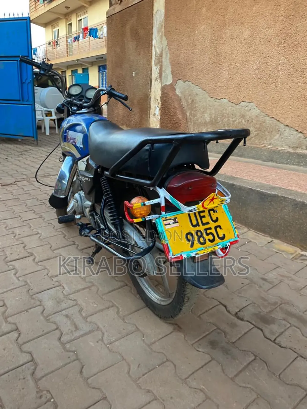 TVS XL 100 2021 Blue