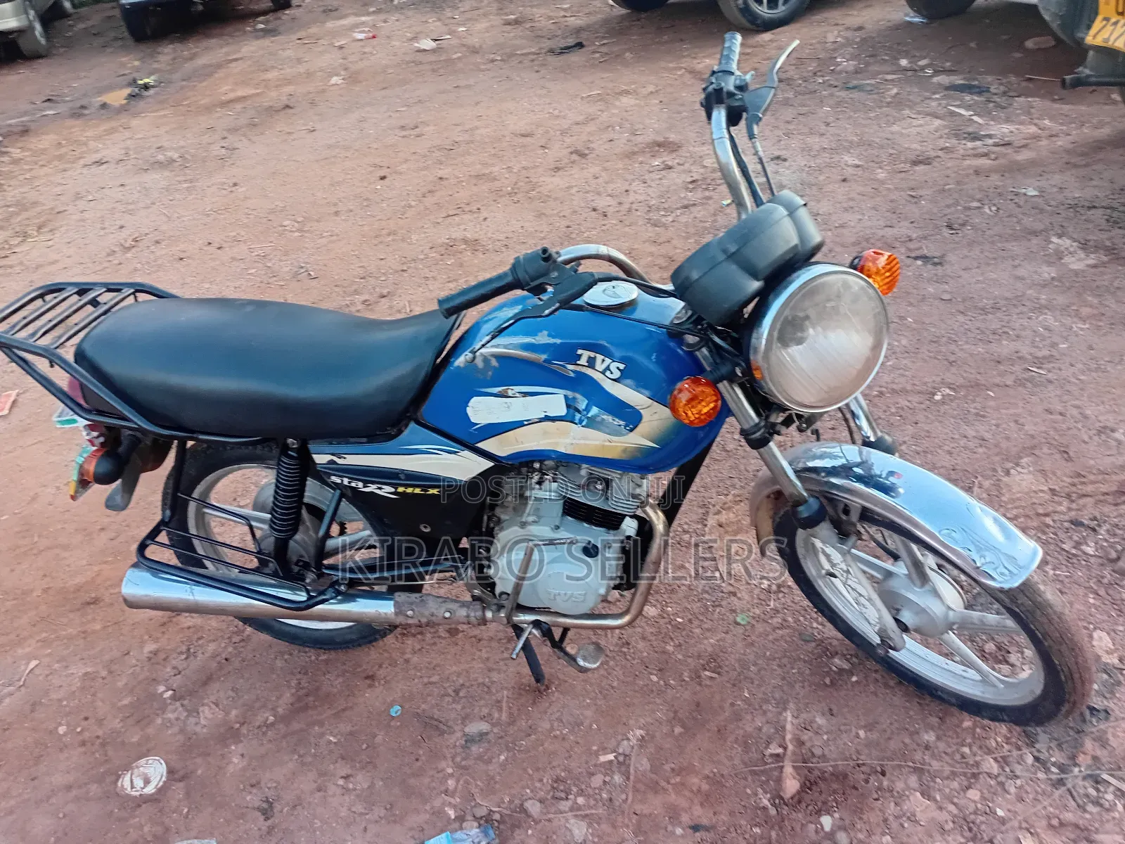 TVS XL 100 2020 Blue