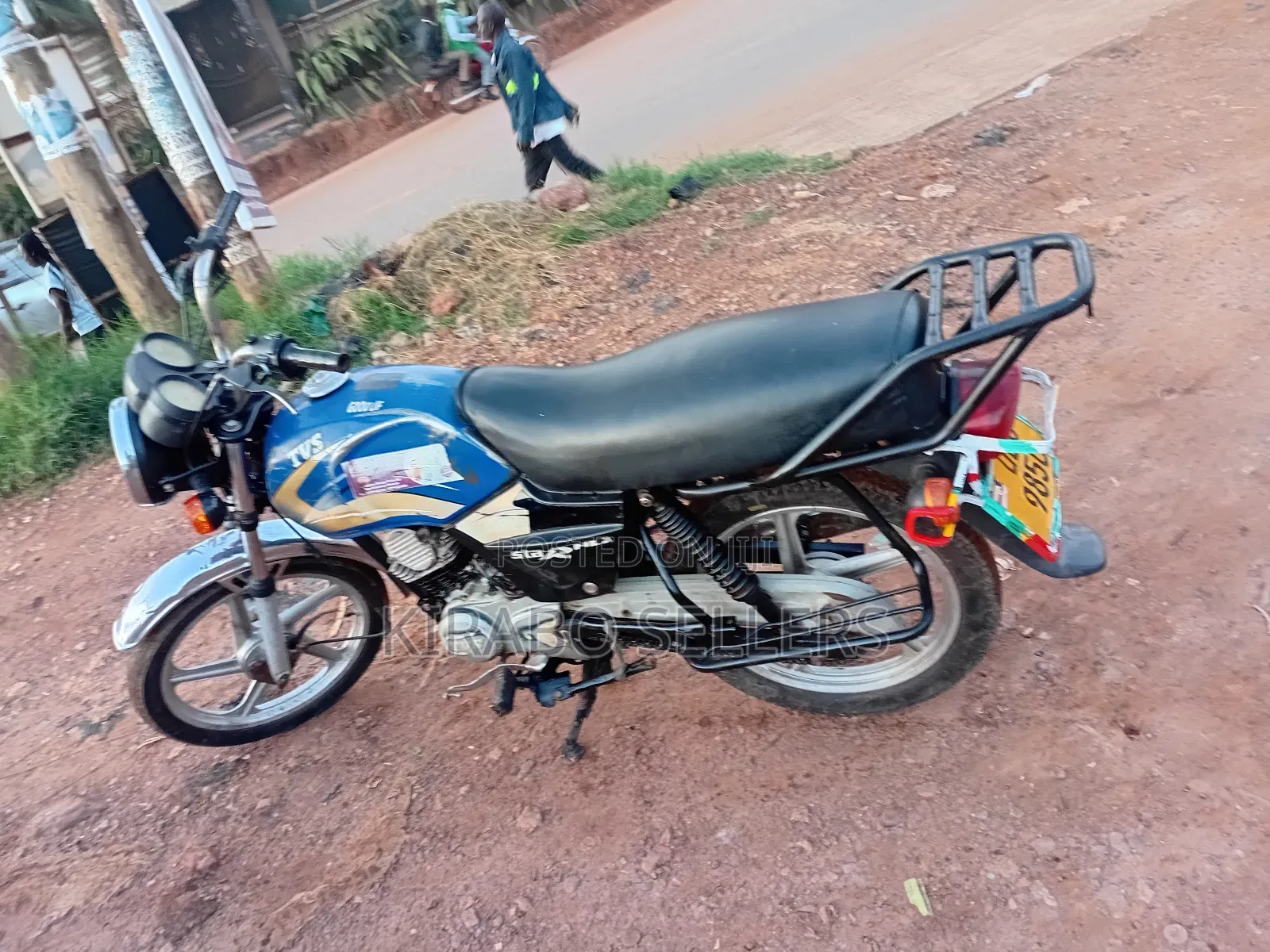 TVS XL 100 2020 Blue