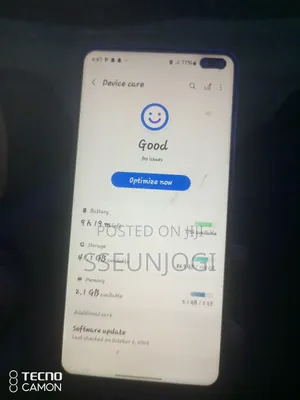 Samsung Galaxy S10 Plus 128 GB Gray