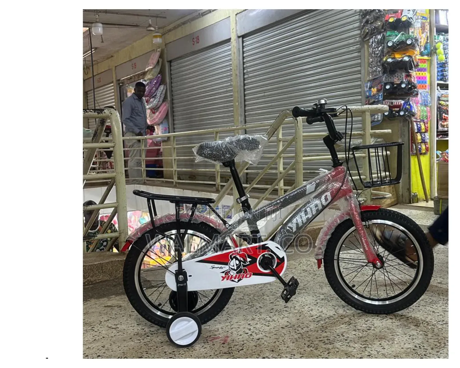 Kids Bike Size 16-Blue,Pink,Red