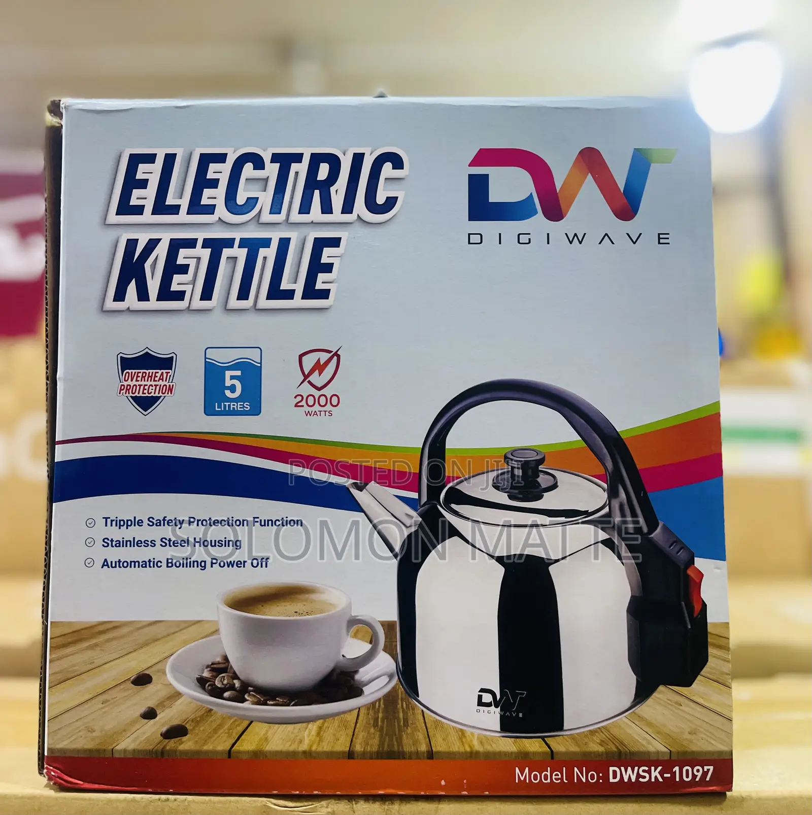 Electric Kettle 5l Dw