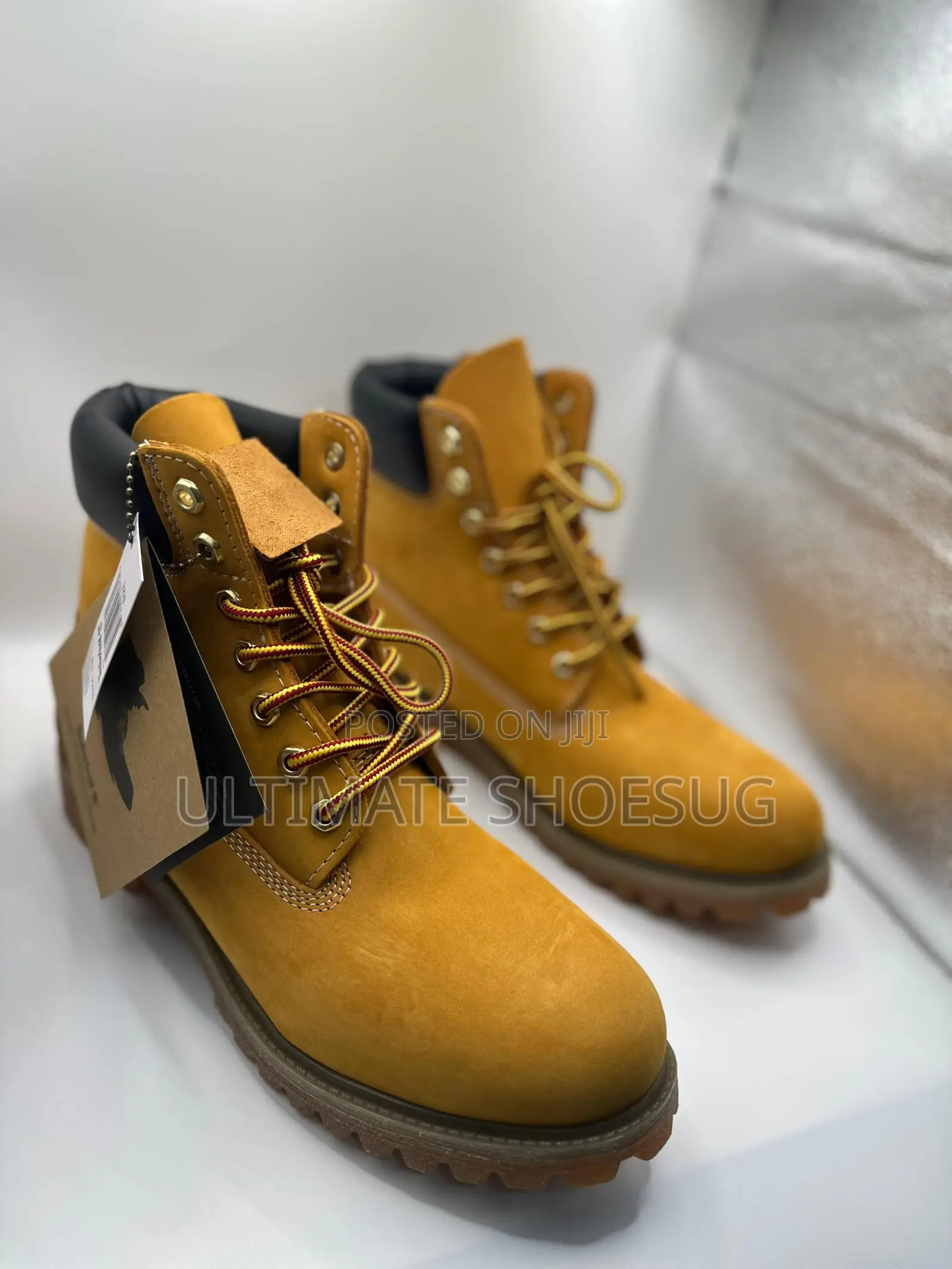 Timberland Rubber Leather Jungle Boots