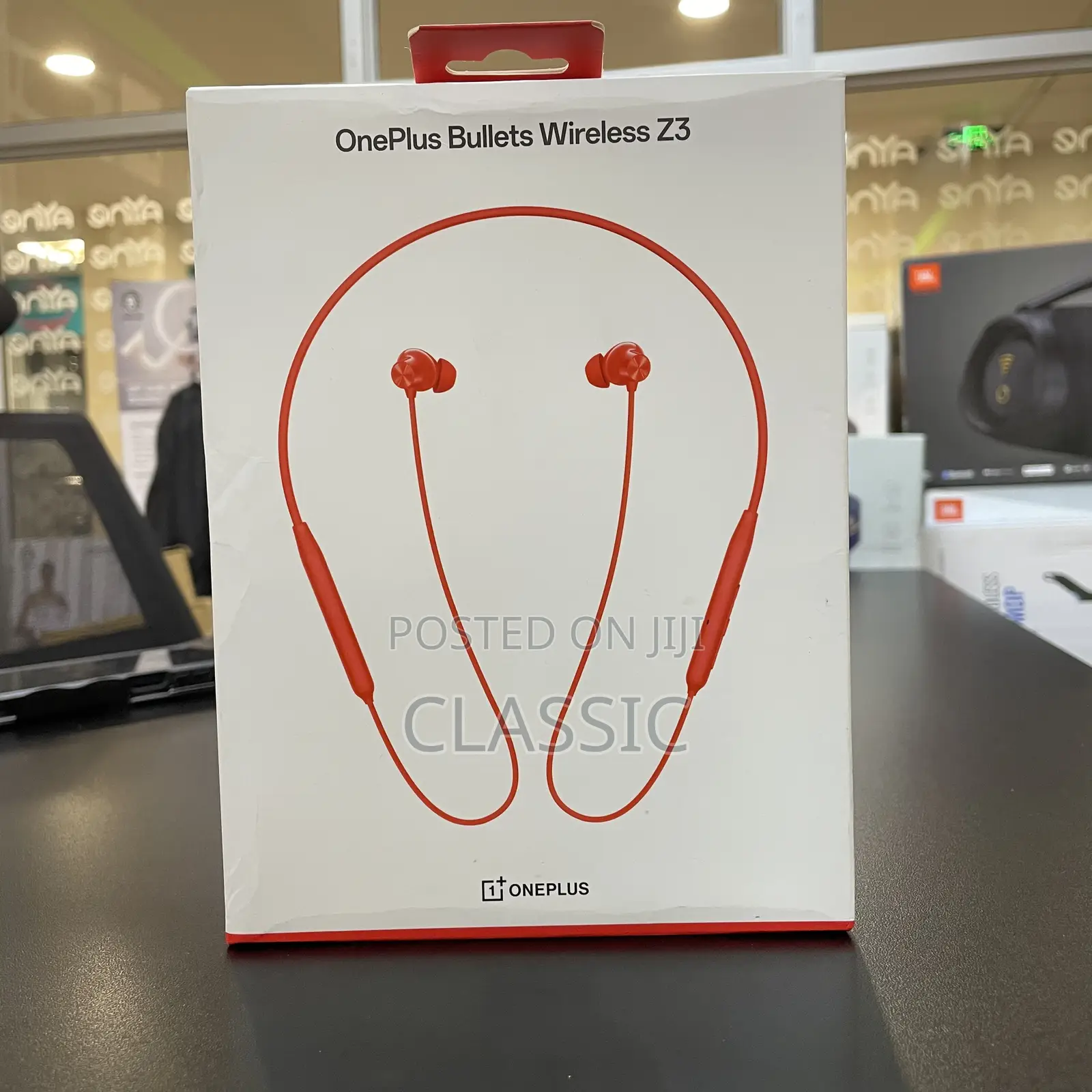 Oneplus Bullets Wireless Z3 – Bluetooth in-Ear Headphones (Orange)
