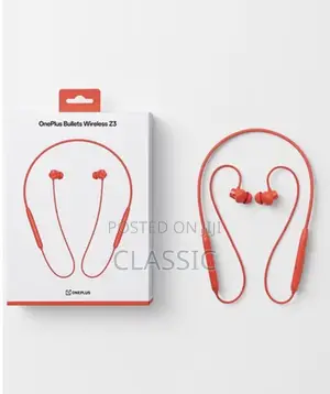 Oneplus Bullets Wireless Z3 – Bluetooth in-Ear Headphones (Orange)