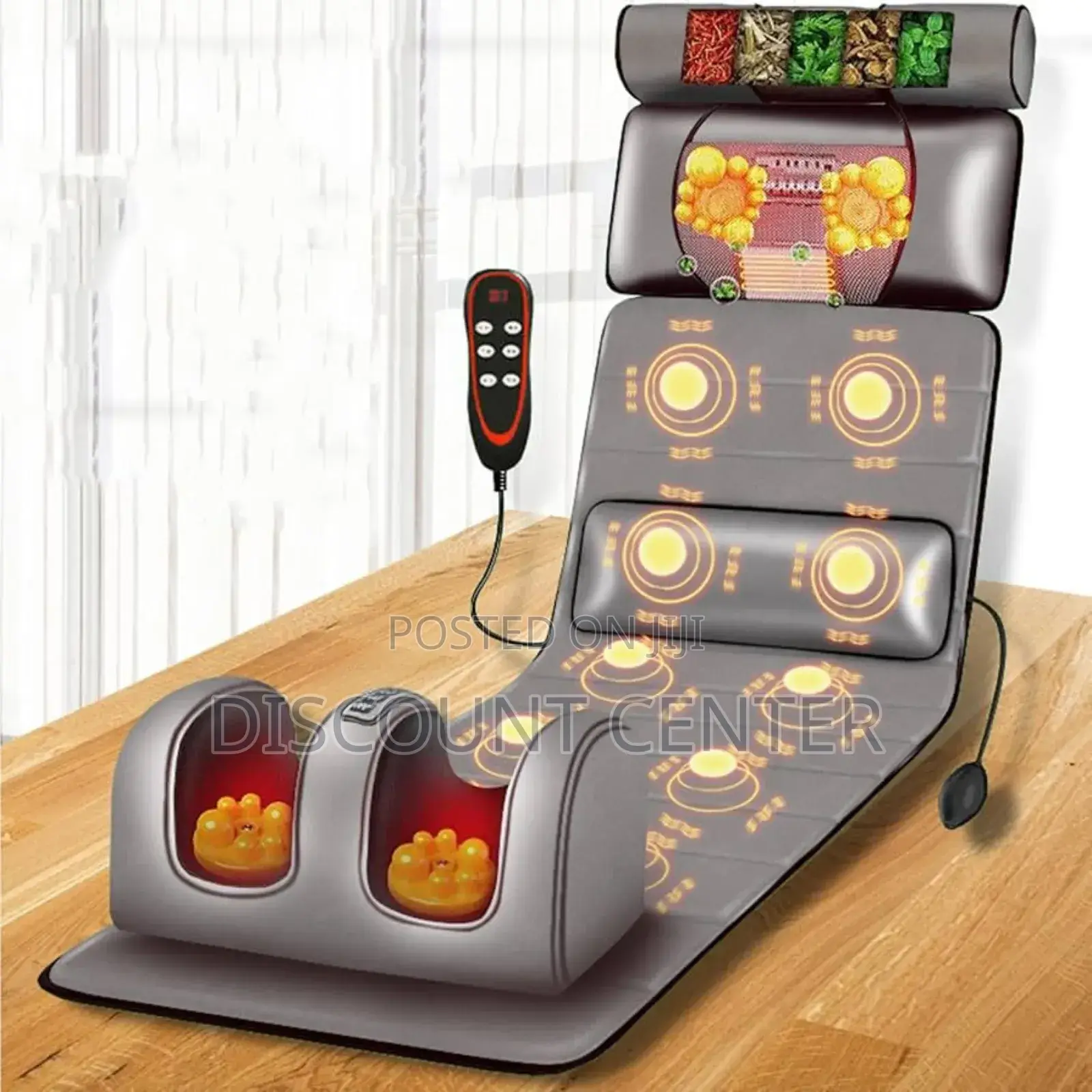 Full Body Massage Cushion With Heat ,10 Vibration Motor Modes