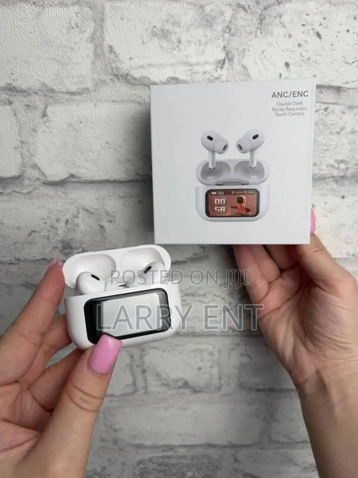 A9 Pro Airpods – Active Noise Cancellation With Touchscreencase
