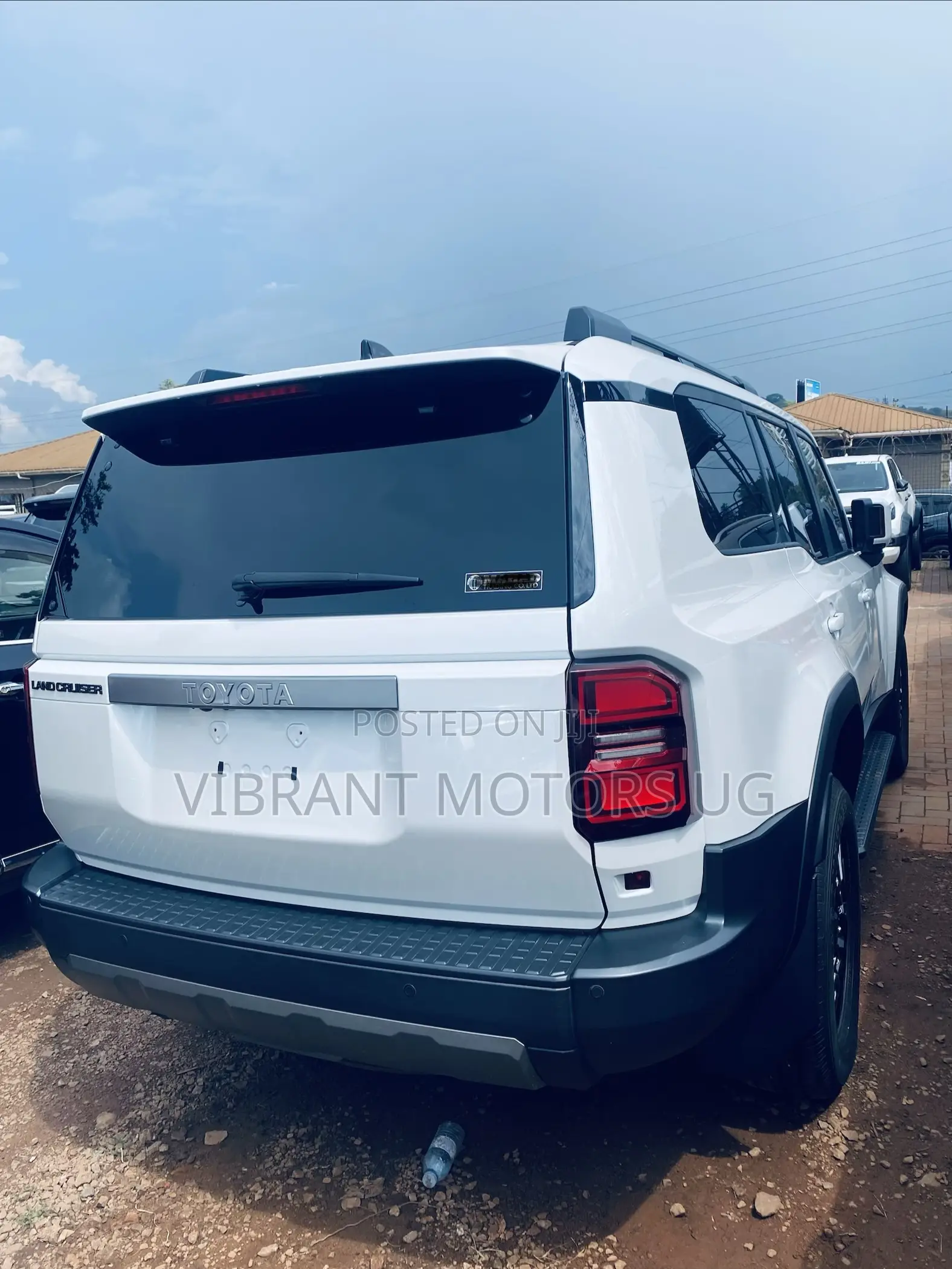 New Toyota Land Cruiser Prado 2024 White