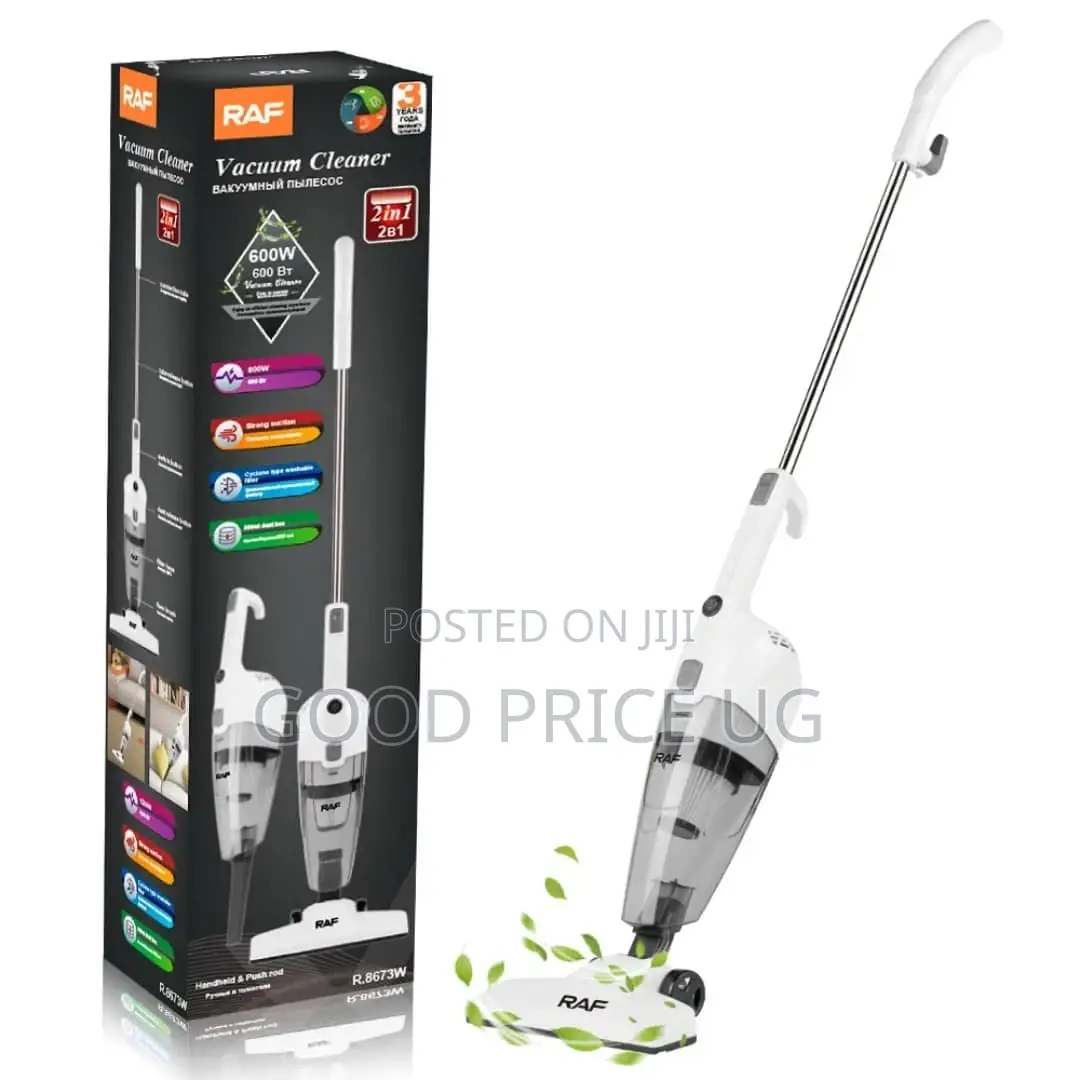 Raf R.8673w 2-in-1 Vacuum Cleaner Handheld and Push Rod