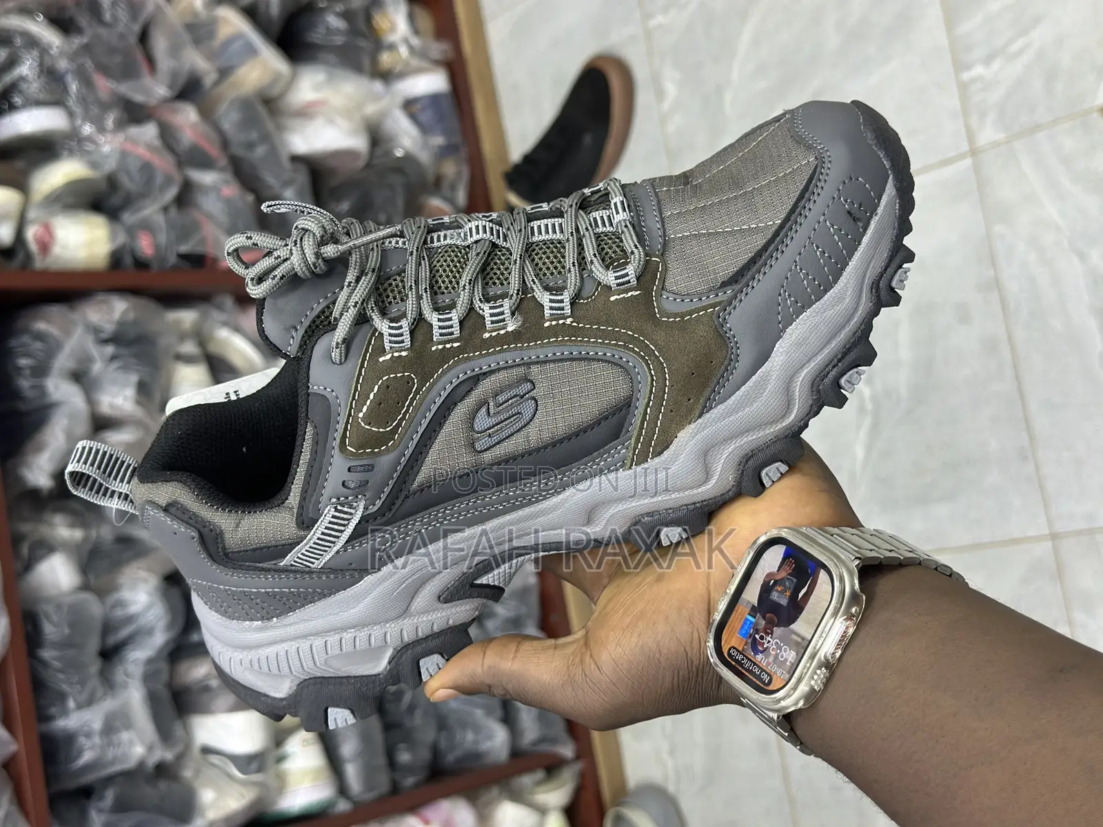 Men’S Skechers Stamina At Upper Stich Sneakers