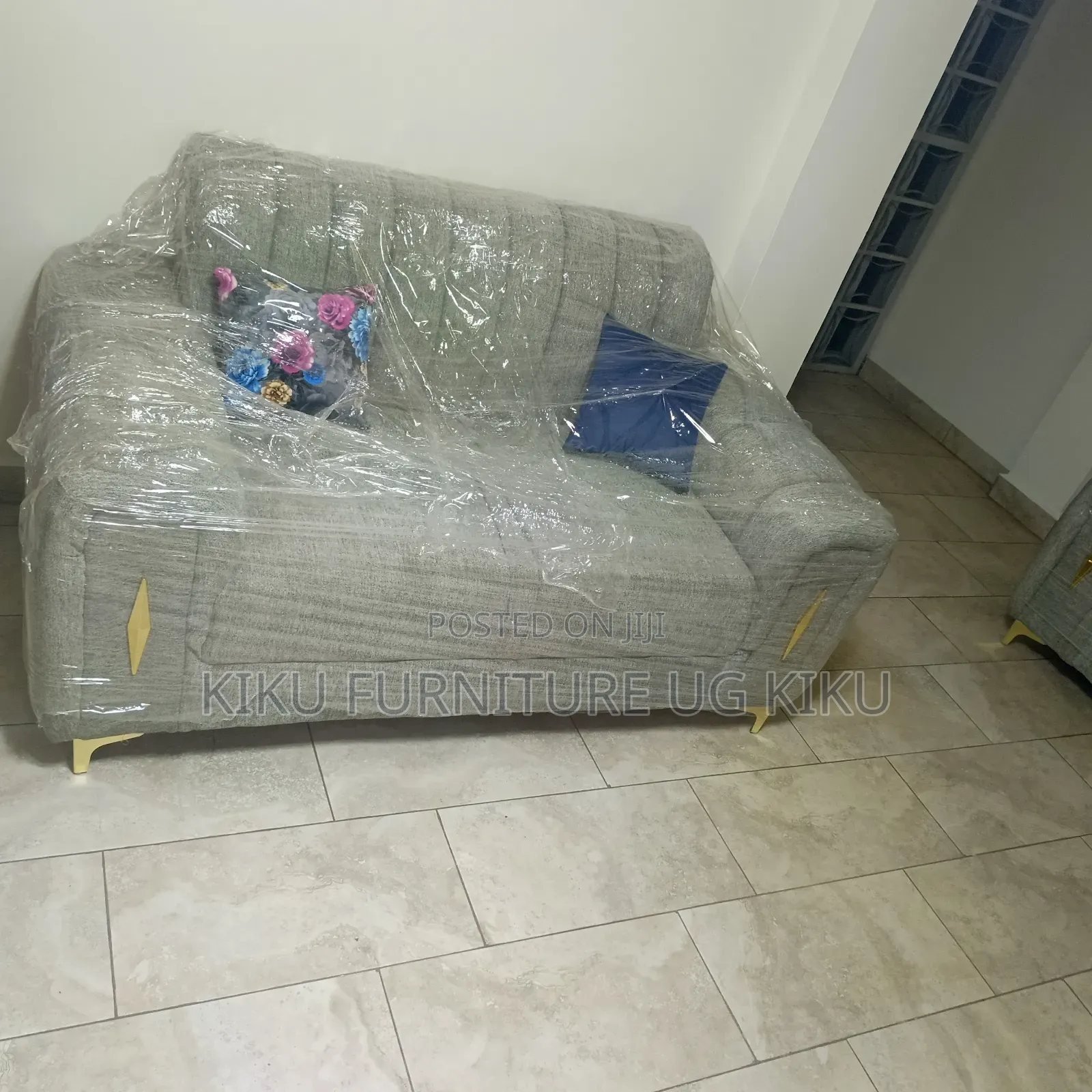 Achieve Two Seater Sofa in Grey Colour