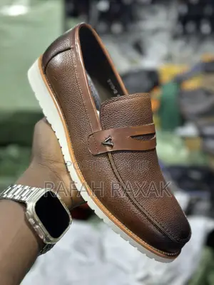 Original Men’S Brown Clarks Smart Casual Loafers